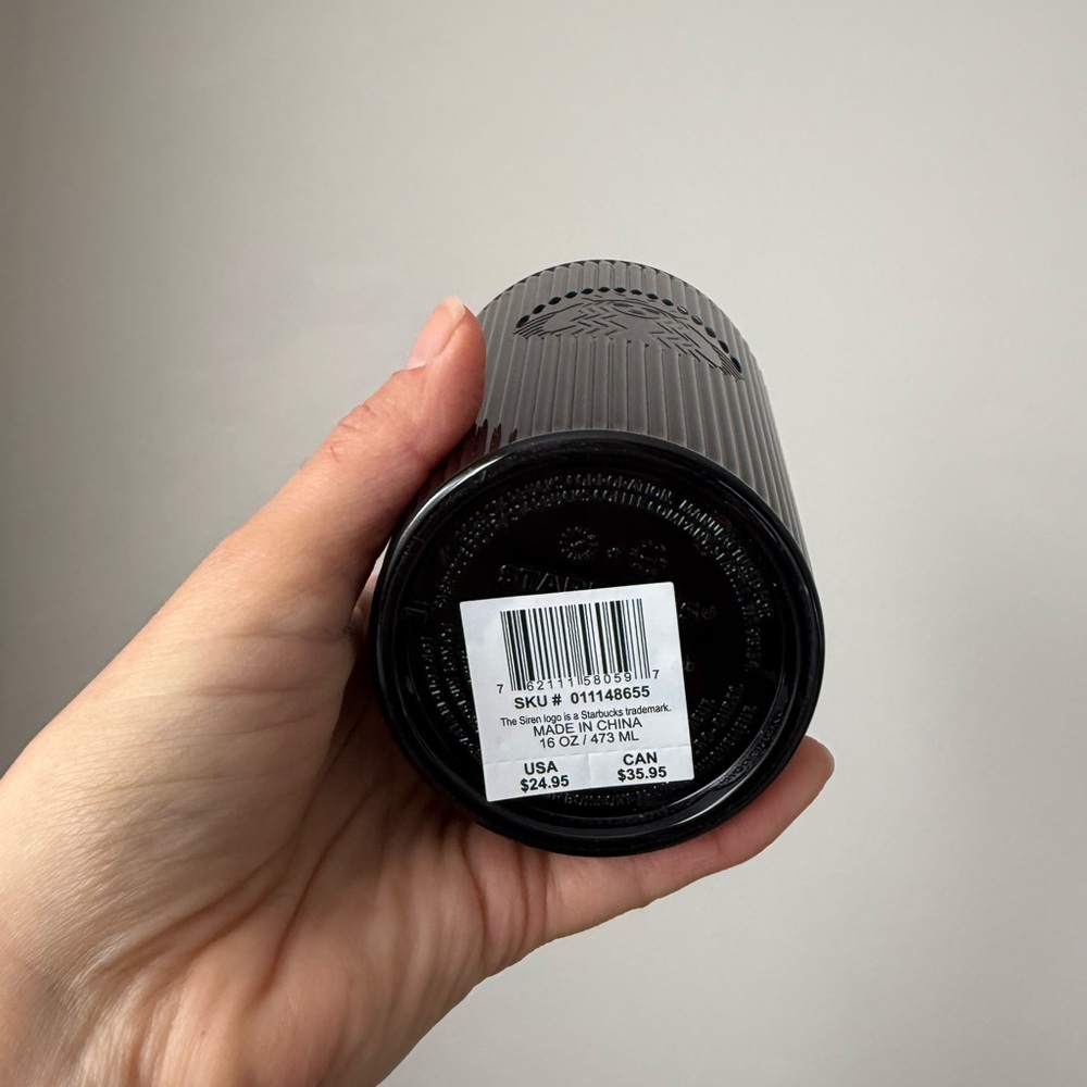 Starbucks Black Textured Tumbler - Picture 3 of 3